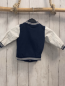 Preview: Name it  Sweatjacke  Gr. 68  blau weiße Ärmel blau weißer Streifenbund 