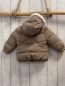 Preview:   Winterjacke  Gr. 74  sand Kapuze mit Teddyfutter 