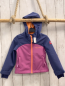 Preview: Trollkids  Softshelljacke  Gr. 98  blau lavendel orange Schrift + Reißverschluss + Futter 
