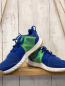 Preview: Adidas Schuhe Gr. 34  blau grün weiße Sohle