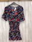 Preview: Esprit  Kleid  Gr. 34  blau bunte Blumen 