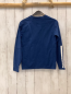 Preview: Jack & Jones  Langarmshirt  Gr. 140  blau weiße Schrift+  Streifen 