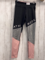 Preview: H&M  Sportleggings  Gr. 146/152  schwarz grau atrosa weiße Schrift 