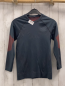 Preview:  Sportshirt lang  Gr. 158/164  grau rost Punkte 