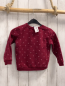 Preview:   Pullover  Gr. 104  weinrot Bibi Blocksberg weiße Hufeisen