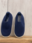 Preview: neu  Hausschuhe  Gr. 25  blau weiße Sohle 