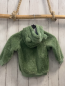 Preview: Sterntaler  Plüschjacke  Gr. 86  grün Kapuze mit Ohren 