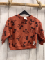 Preview: Zara  Pullover  Gr. 98  rost schwarze Micky Mouse Köpfe 