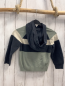 Preview: Orchestra  Pullover  Gr. 104  grau mint creme mit Rippen + Kapuze 
