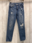 Preview: Zara  Hose  Gr. 152  blau Jeans Bund verstellbar