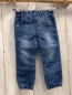 Preview:   Hose  Gr. 92  blau Jeans Katzengesicht Gummizugbund 
