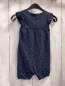 Preview:   Playsuit  Gr. 92  blau weiße Punkte 