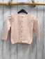 Preview: H&M Strickjacke Gr. 92  rosa Noppen Rüsschen