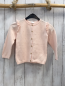 Preview: H&M Strickjacke Gr. 92  rosa Noppen Rüsschen