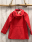 Preview: Sergent Major Jacke Gr. 122  rot Kapuze gestickte Blumen