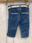Preview:  Caprihose Gr. 98  blau Jeans Gürtelband Bund verstellbar