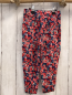 Preview: H&M Hose Gr. 92  blau rot grüne Blumen