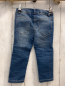 Preview:  Hose Gr. 92  blau Jeans gestickte Blumen Bund verstellbar