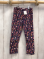 Preview:  Leggings Gr. 104  blau senf rosa Blumen