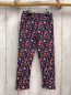 Preview:  Leggings Gr. 104  blau senf rosa Blumen