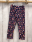 Preview:  Leggings Gr. 104  blau senf rosa Blumen