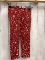 Preview:  Leggings Gr. 104  dunkelrot Blumen