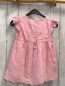Preview:  Sommerbluse Gr. 128  rosa weißes Lochmuster