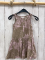 Preview: Lacoste Kleid  Gr. 104  sand flieder Blumen Krokodil