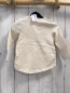 Preview:  Langarmshirt Gr. 80  beige Ast Vögel Schrift