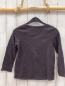 Preview:  Langarmshirt Gr. 122  grau Mond Mädchen Katze