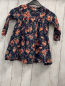 Preview: Next  Kleid  Gr. 104  grau Blumen 