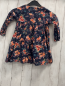 Preview: Next  Kleid  Gr. 104  grau Blumen 