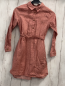 Preview: H&M  Kleid  Gr. 122  lachs graue Punkte 