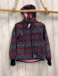 Preview: S  OLiver  Softshelljacke  Gr. 122  blau bunte Herzen rosa Futter 