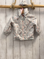 Preview: H&M  Jacke  Gr. 74  mint Blumen rosa Reißverschluss 