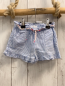 Preview: Zara  Shorts  Gr. 92  helbllau weiße Streifen Kordel 