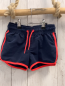 Preview:   Sportshorts  Gr. 110  blau roter Bund + rote Kordel