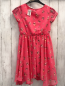 Preview: H&M  Kleid  Gr. 122  hellrot Blumen 