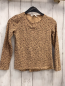 Preview: H&M Langarmshirt  Gr. 122  hellbraun schwarz braun leoprint 