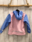 Preview:   Regenjacke  Gr. 104  rosa hellblau gummiert Einhorn 