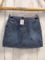 Preview: Benetton Rock Gr. 146  blau Jeans Rauten 