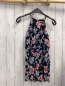 Preview: Abercrombie  Playsuit  Gr. 146/152 blau bunte Blüten grüne Blätter 