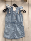 Preview:   Playsuit Gr. 74  blau Jeans weißer Bund