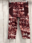 Preview: Puma  Sportcaprileggings  Gr. 140  weinrot lachs weißer Druck