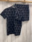 Preview: 2tlg Under Armour  Sportset  Gr. 164  schwarz grauer Würfeldruck 