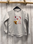 Preview:  Pullover Gr. 128  grau Nicky Blätter Haselnüsse Eichhörnchen