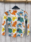 Preview:   Langarmshirt  Gr. 128  weiß bunte Pokemons 