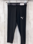 Preview: Puma  Sportleggings  Gr. 128  schwarz weiße Schrift 