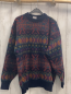 Preview: Hess Natur  Pullover  Gr. 158/164  bunt gemustert 100 % Schurwolle 