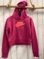 Preview: Nike  Pullover  Gr. 146/152  pink Kapuze orange Schrift 